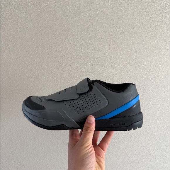 Shimano Other - Shimano Men's Gray and Blue Cycling Shoes